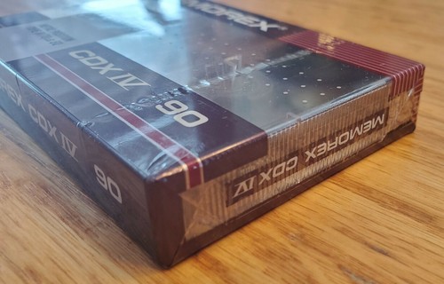 NEW! Memorex CDX IV Metal Blank Metal Bias Cassette Tape - Sealed in wrapper - Picture 3 of 3