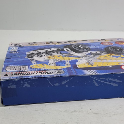 ERECTOR Meccano Multimodel 10 Models Construction Vehicle Set Real Metal 5560 - Picture 6 of 6