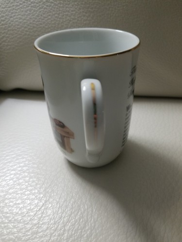 1982 Norman Rockwell Museum Coffee Cup Mug The Lighthouse Keeper's Daughter - Picture 3 of 9