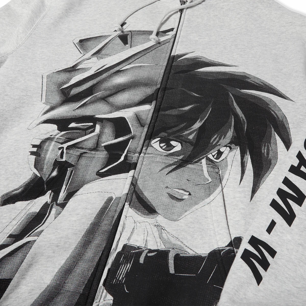 HUF x Gundam Endless Waltz Split F/Z Hoodie Sweatshirt HUF x Gundam Endless Waltz Split F/Z Hoodie Sweatshirt