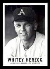 1960 Leaf Baseball #71 Whitey Herzog NM