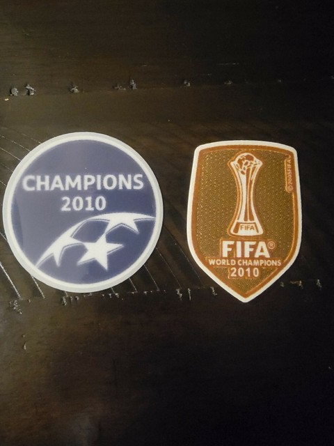 2010 Inter Milan World Champions League Winner Badge Patch Set Soccer Jersey!!! 2010 Inter Milan World Champions League Winner Badge Patch Set Soccer Jersey!!!