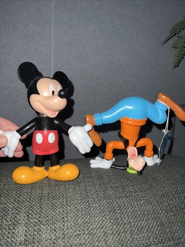 Cabeza/piernas móviles Disney Applause de colección y Mickey Mouse raro coleccionable - Imagen 1 de 12