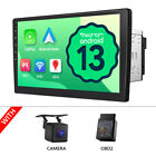 Cam+Obd+Double 2Din Android 13 10.1" Ips Touch Car Play Stereo Radio Gps Wifi 4G