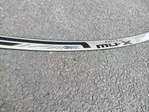 For 2024 Isuzu Mu-X MUX LS-T 4x4 Accessories Rear Bumper Protector Scuff Plate - Picture 7 of 11