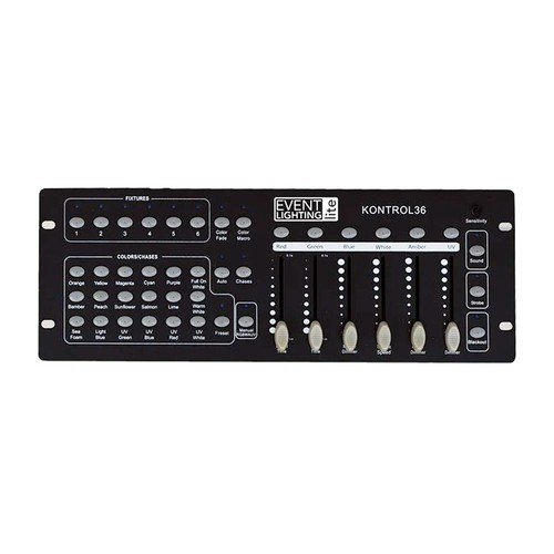 Eventec KONTROL36 with 4x LED RGBWAU Par Light with Carry Bag and Cables - Picture 2 of 9