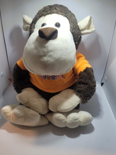 MONKEY CHEEKY Monkey in ORANGE T SHIRT Cuddly 16"Plush Soft Toy Teddy GIFT - Picture 5 of 18