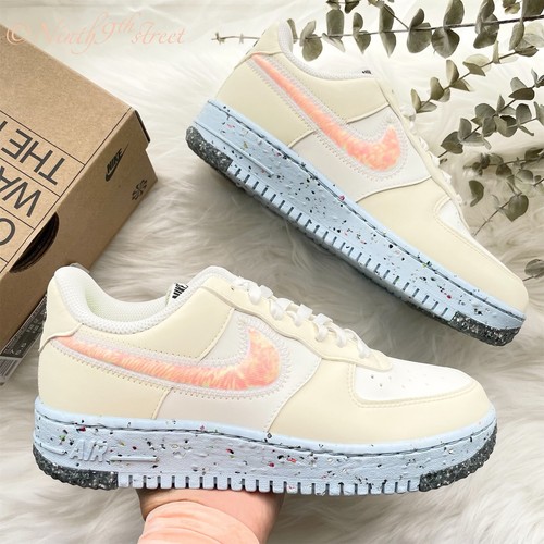 Nike Air Force 1 Crater W sneakers in sail/coconut milk DH0927 100 W7 - Picture 4 of 12