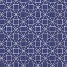 IHR Square Pattern Blue Print Lunch Party Paper Napkin 20-Pack Disposable 3-Ply