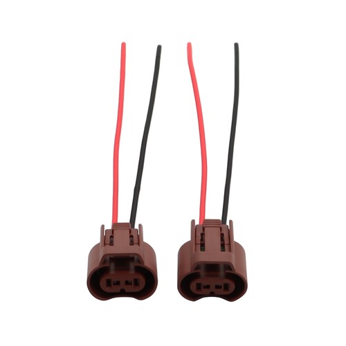 NEW Two Harness Fog Light Socket Connector Lamp Wire Pigtail Female U 9006 HB4 - Picture 6 of 8
