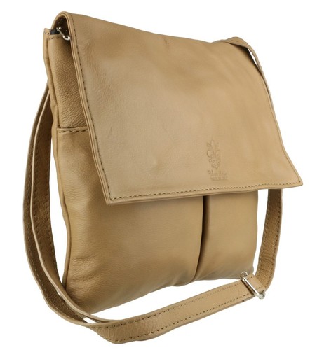 Pocket Real Italian Genuine Leather Vera Pelle Shoulder Bag Cross Body Strap - Picture 128 of 222