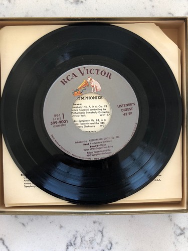 RCA VICTOR LISTENERS DIGEST...10 45 EP records with pamphlets and booklet - Picture 4 of 6