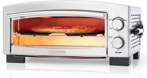 Black & Decker P300S 1575 Watts Toaster Pizza Oven, Stainless Steel