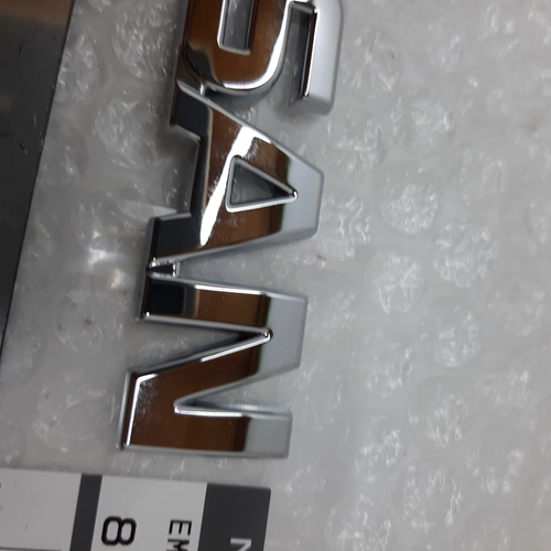 Nissan R32 GT-R GTR Skyline Rear Trunk Emblem 84891-01U00 Genuine OEM New Japan - Video 1 of 1