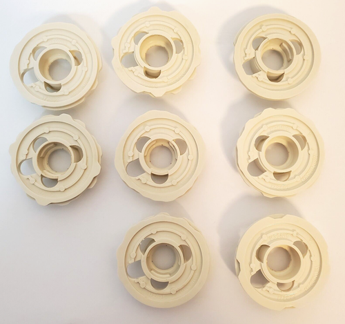 Lot of 17 Singer Fashion Pattern Discs Top Hat Cams Black White Flexi Stitch USA - Picture 3 of 9