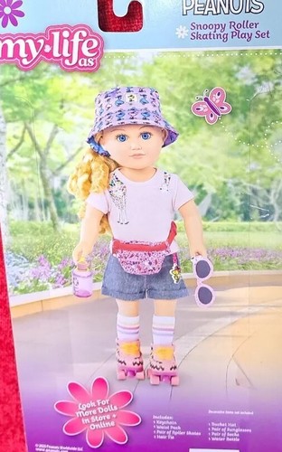 My Life As PEANUTS SNOOPY Rollschuh-Set für 18" Zoll Puppe Woodstock Neu - Bild 6 von 7