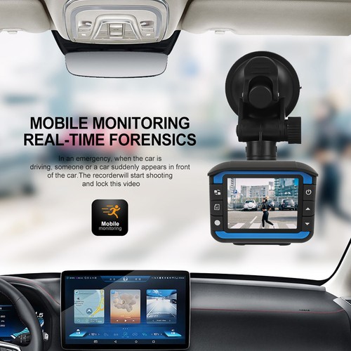 1080P Anti Radar Laser Speed Detector Car DVR Recorder Night Video Dash Camera - Picture 9 of 12