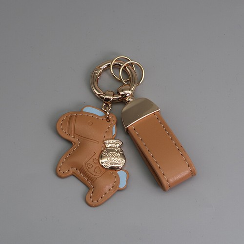Fashion PU Leather Horse Keychains Pony Women Bag Pendant Key Ring Accessory aus - Afbeelding 30 van 40