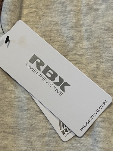 NWT RBX Active Lightweight Fleece Lined Tunic Sweatshirt Cowl Neck Cream Size S - Picture 9 of 13