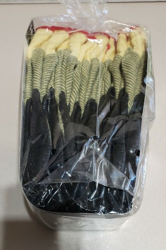 12 Pair ANSELL 11-510 HyFlex Gloves, Cut Resistant;Dupont Kevlar;Nitrile Size 7 - Picture 4 of 5