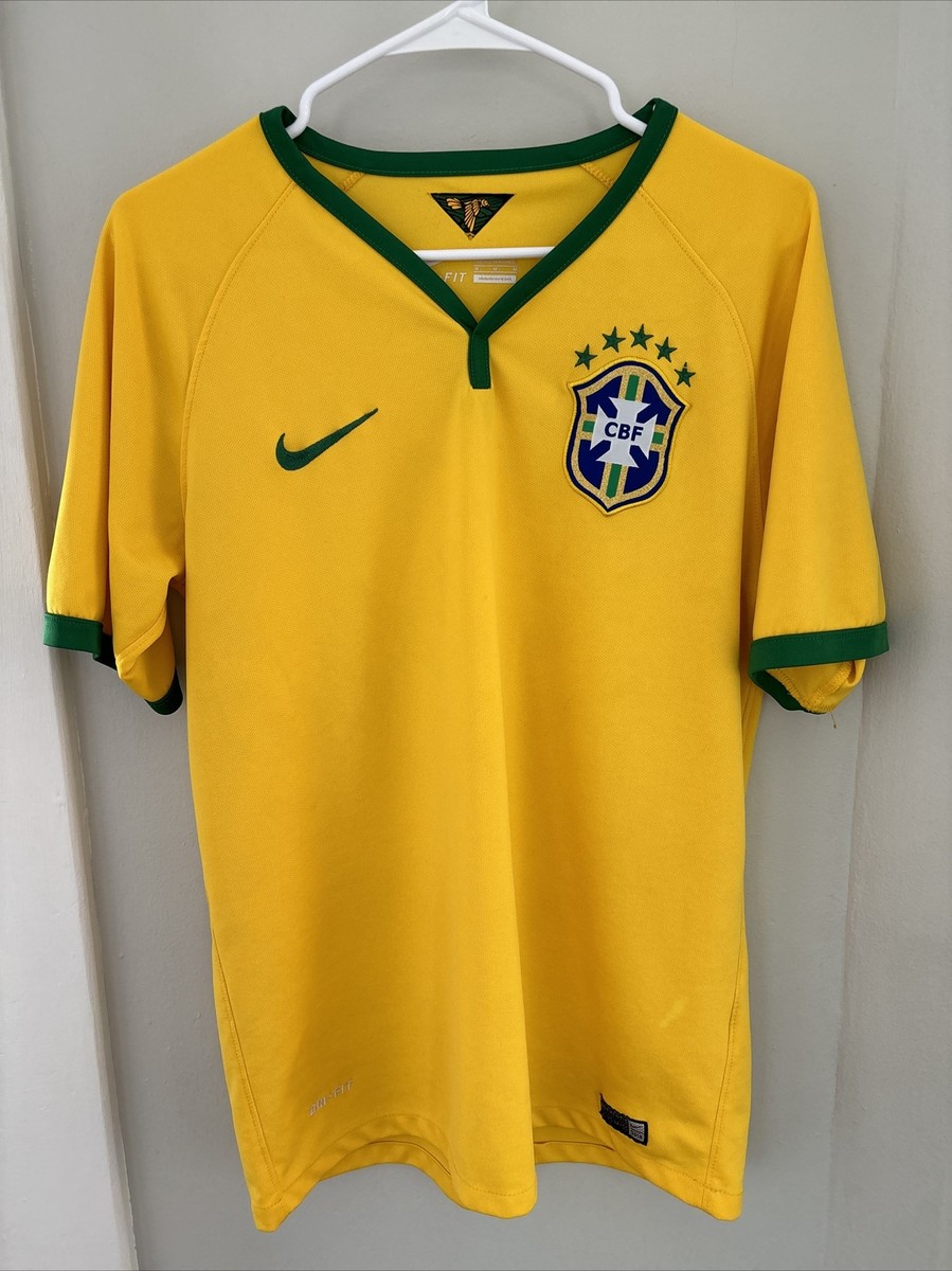 Brazil National Team 2014 2015 Football Shirt Jersey Home