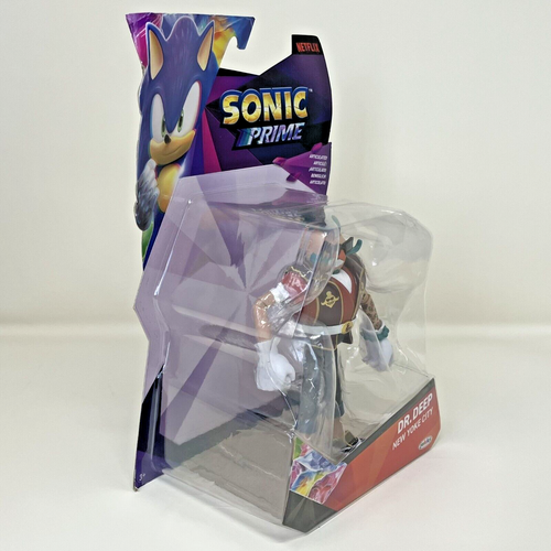 Sonic The Hedgehog Sonic Prime 5" Dr. Deep Actionfigur Wave 3, nagelneu - Bild 4 von 10