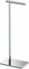 Gatco Modern Square Base Toilet Tissue Holder Stand, 21.25" Chrome 1431C