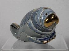 De Rosa Rinconada Silver Anniversary 'Manatee' Figurine - 751 RETIRED New In Box