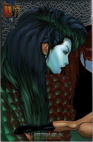 Harris Comics Vampirella Shi #1B (1997) Chromium Cover Unread/Bagged High Grade - Picture 2 of 2