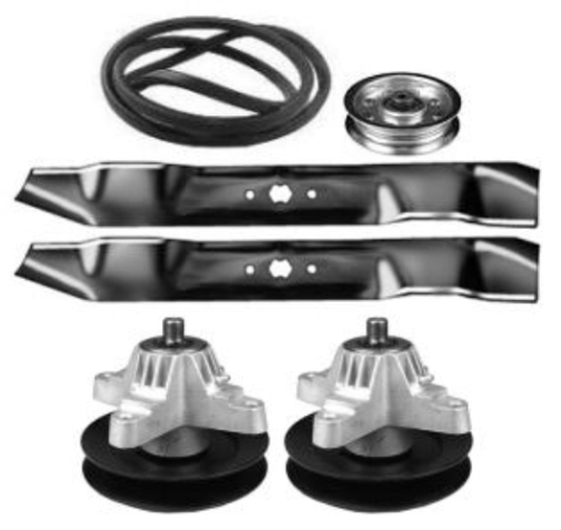 Cub Cadet 13ad674g401 Lawn Mower Deck Parts Spindles Blades Belt Cub Cadet 13ad674g401 Lawn Mower Deck Parts Spindles Blades Belt Pulleys Ebay