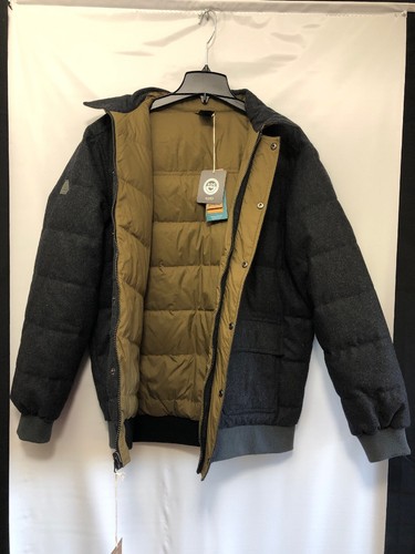 Neu $ 229 Prana Herren B-Seite Wolle und Daunenjacke. Wende Thermo Medium - Bild 7 von 9