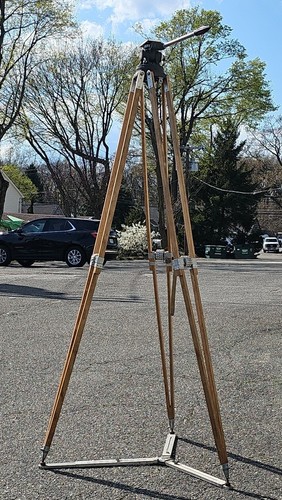 Very Rare!Camera equipt Professional Junior 73" Tall tripod # NL 1001 Near MINT. - Picture 23 of 24