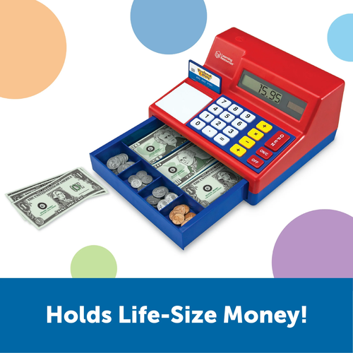 Pretend & Play Calculator Cash Register, Educational Learnin - Picture 3 of 7