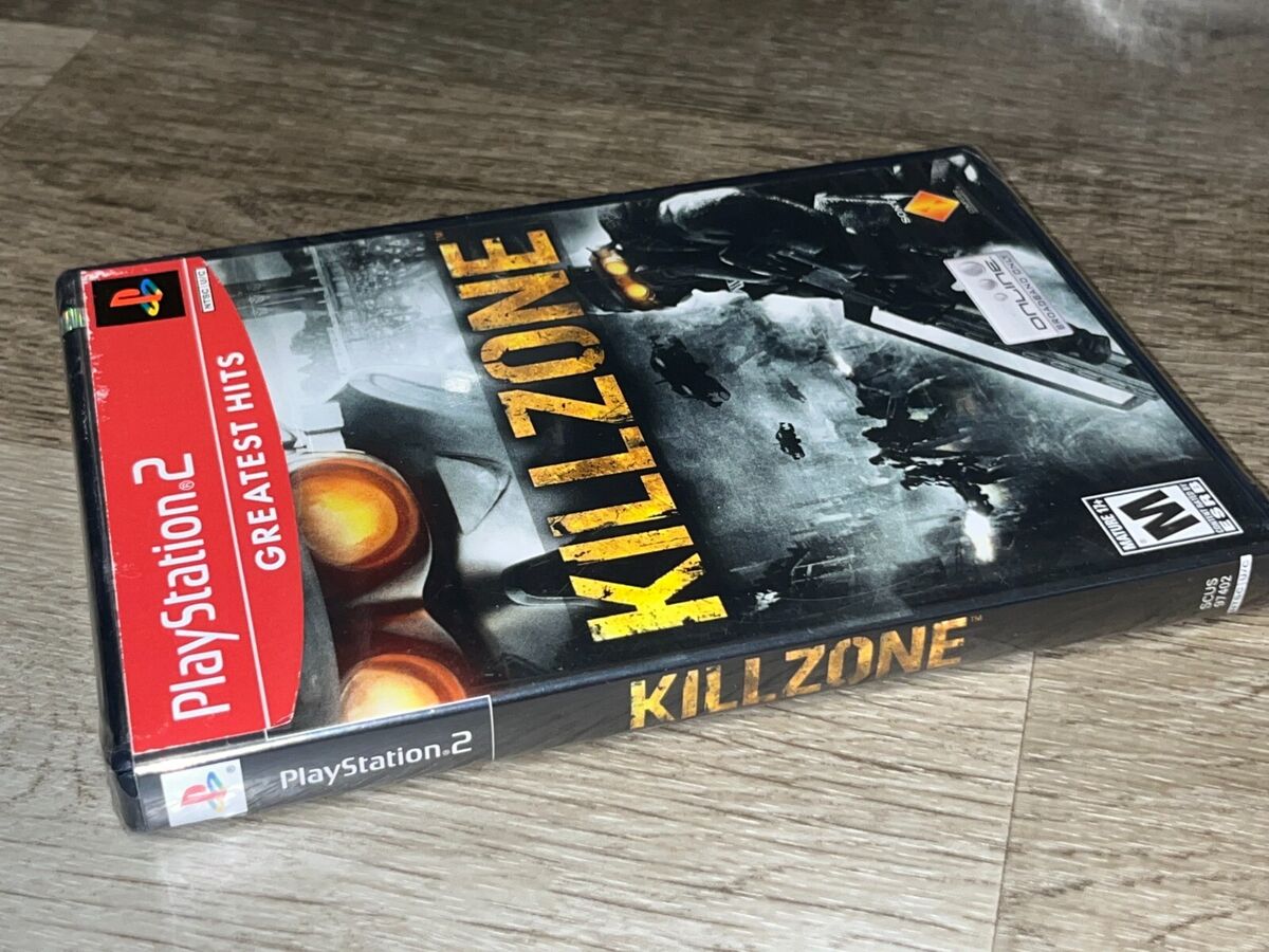 Killzone (Sony PlayStation 2, PS2) Game Complete CIB Black Label Tested