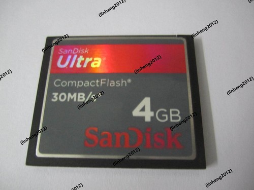 4GB SanDisk Ultra 30M/S CF Memory CARD compact flash card - Zdjęcie 1 z 2