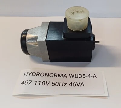 Rexroth Hydronorma WU35-4-A-467 110V 50Hz 46VA