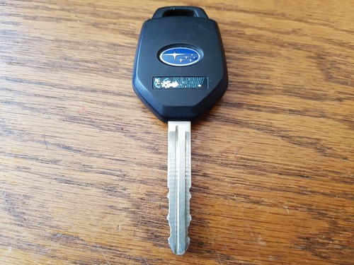2017-20 SUBARU COMBO HEAD KEY REMOTE FOB CWTB1G077 "H" CHIP BLACK POD 4-BTN - Picture 3 of 10