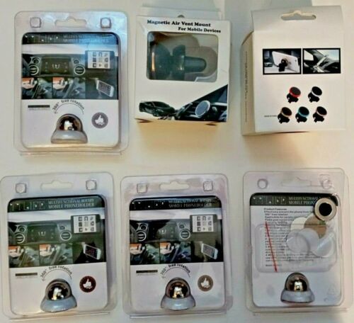 360° Magnetic Car Mount Cell Phone Holder Stand 6 pks lot sale for $ 19.99 - Picture 2 of 8