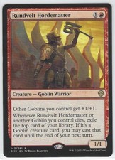 MTG Rundvelt Hordemaster - Rare - Dominaria United - Unplayed NM