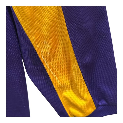 LOS ANGELES LAKERS Basketball NIKE Warm Up VINTAGE Shooting Shirt XL Purple - Picture 10 of 10