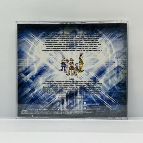 Kingdom Hearts Squaresoft Disney 1 One CD OST Soundtrack Music Japan Free Post - Picture 2 of 8