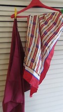 Vintage GLENTEX silk scarves 100 Pure Silk Made In Japan EXCELLENT