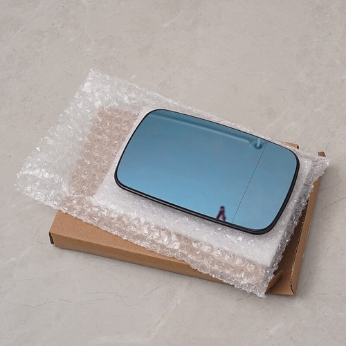 Left / Right Side FOR BMW E46 3 Serie Door Heated Mirror Glass Plate Blue Tinted - Picture 4 of 11