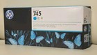 300ml OEM HP 745 CYAN F9K03A Wkład atramentowy do HP DesignJet Z2600 Z5600 *ZAPIECZĘTOWANY