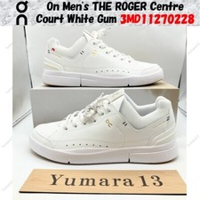 On Men's THE ROGER Centre Court White Gum 3MD11270228 Men's Size