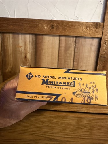 Vintage ROCO Mini Tanks HO Scale Austria Mixed Lot With Box - Picture 13 of 21