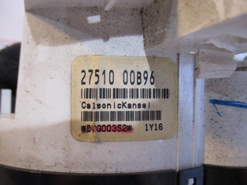 ⚡ 2012 NISSAN VERSA AC HEATER CLIMATE CONTROL TEMPERATURE FAN REAR DEFROSTER - Picture 14 of 15