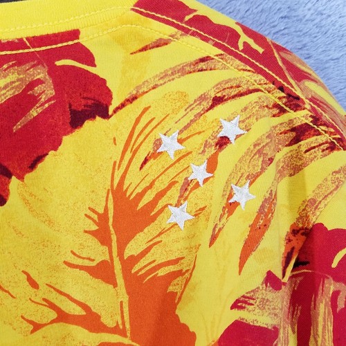 Camicia Nike SPRTSWR donna media giallo arancione rosso floreale calcio Brasile Brasile - Foto 6 di 12