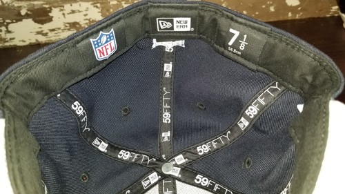 Houston Oilers New Era 59FIFTY Fitted 7-1/8 Hat - Luv Ya Blue NFL & Texas Logo  - Picture 11 of 12