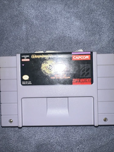 Wizardry V: Heart of the Maelstrom (Super Nintendo, 1994) SNES Capcom 